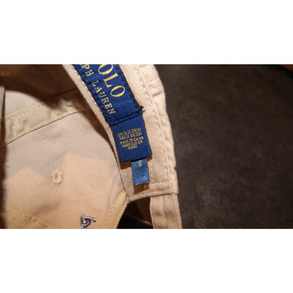 Polo by Ralph Lauren Tan Baseball Cap - Picture 8 of 8